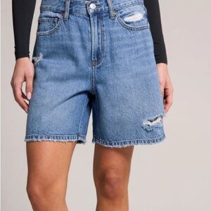 Women's Blue Denim Shorts